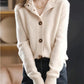 Nuovo cashmere cardigan in maglia